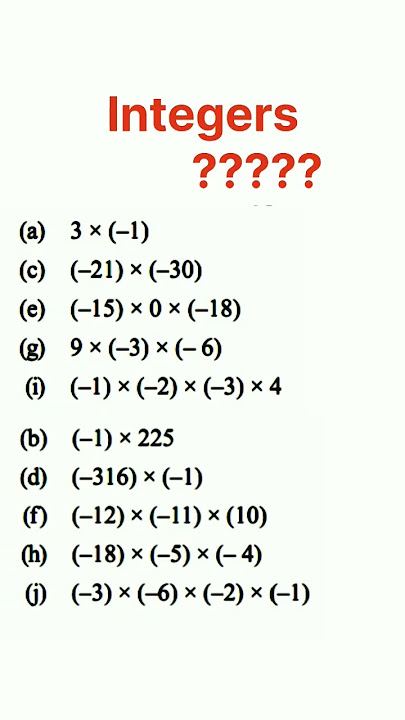 solve  integers  problems
