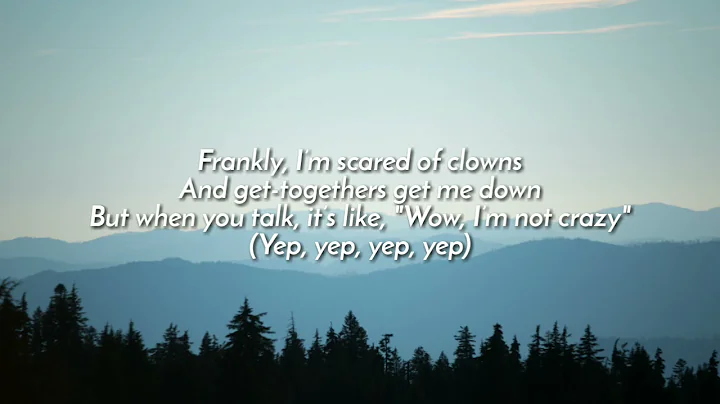 AJR - Wow I'm Not Crazy (Lyrics)