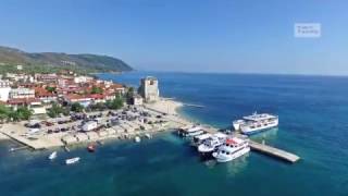 Στα σύνορα του Αγίου Όρους - Ουρανούπολη | Ouranoupolis the Gate to Athos  Drone Greece - YouTube
