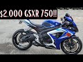 Super Clean, $2,000 GSXR 750 Makes Big Gains on the Dyno | Moore Mafia