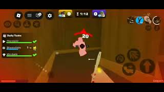 Day 1 of knife backstab in roblox rivals. #roblox #rivals #robloxrivals #knife #backstabbing #game