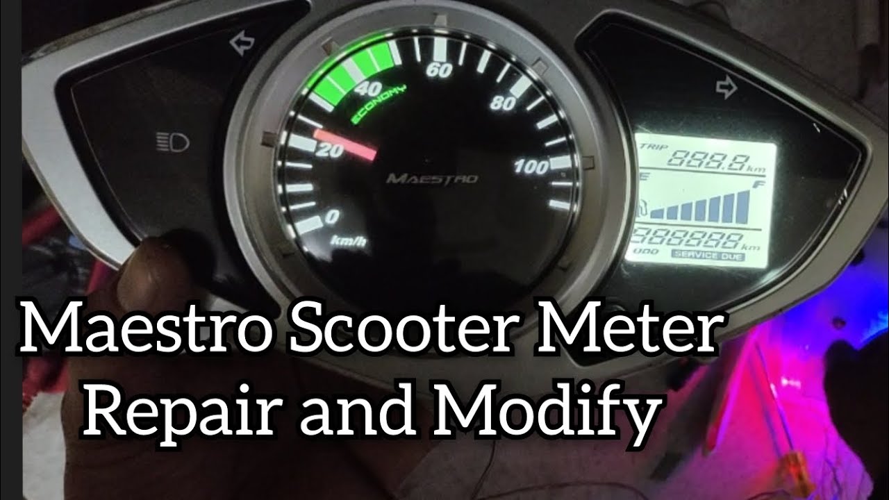 Maestro METER REPAIR with White Light 🤍 YouTube