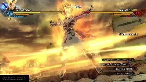 XENOVERSE 2 CUSTOM TRUNKS COMBOS