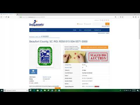 Bid4Assets Video Tutorial: Sealed Bid Auctions