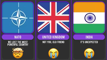 What If USA Died - Reaction From Different Countries Comparison
