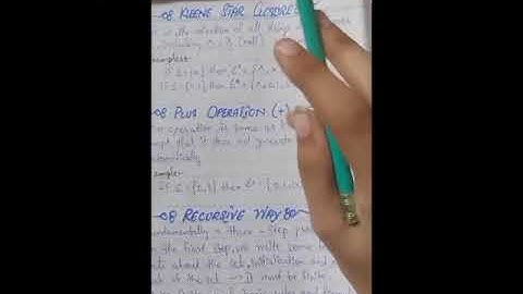 Kleene star closure #computerscience #cs #theory #technology #automation #automata