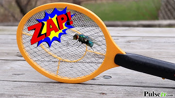 Handheld Bug Zapper Tennis Racquet