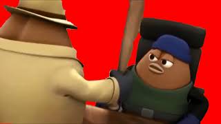 Killer Bean Forever - Lay Off A Few Beans Red Screen Template