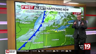 Northeast Ohio Weather: Strong winds today and warmer