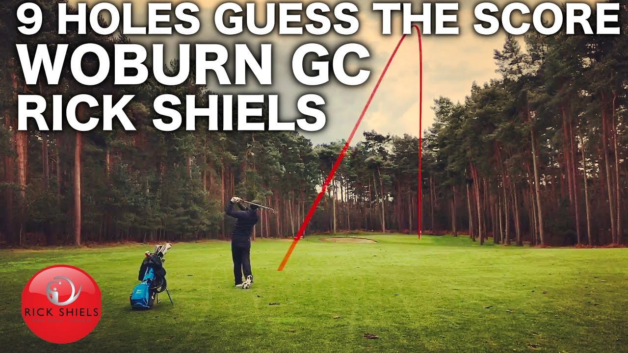 callaway golf 9 HOLES GUESS THE SCORE - RICK SHIELS - WOBURN GC