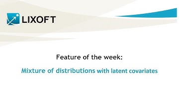 Feature of the week #27: Mixtures of distributions with latent covariates