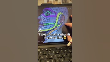 dumb idea for a meme i’ve had stuck in my head👩‍🎨✨ #zbrush #blender