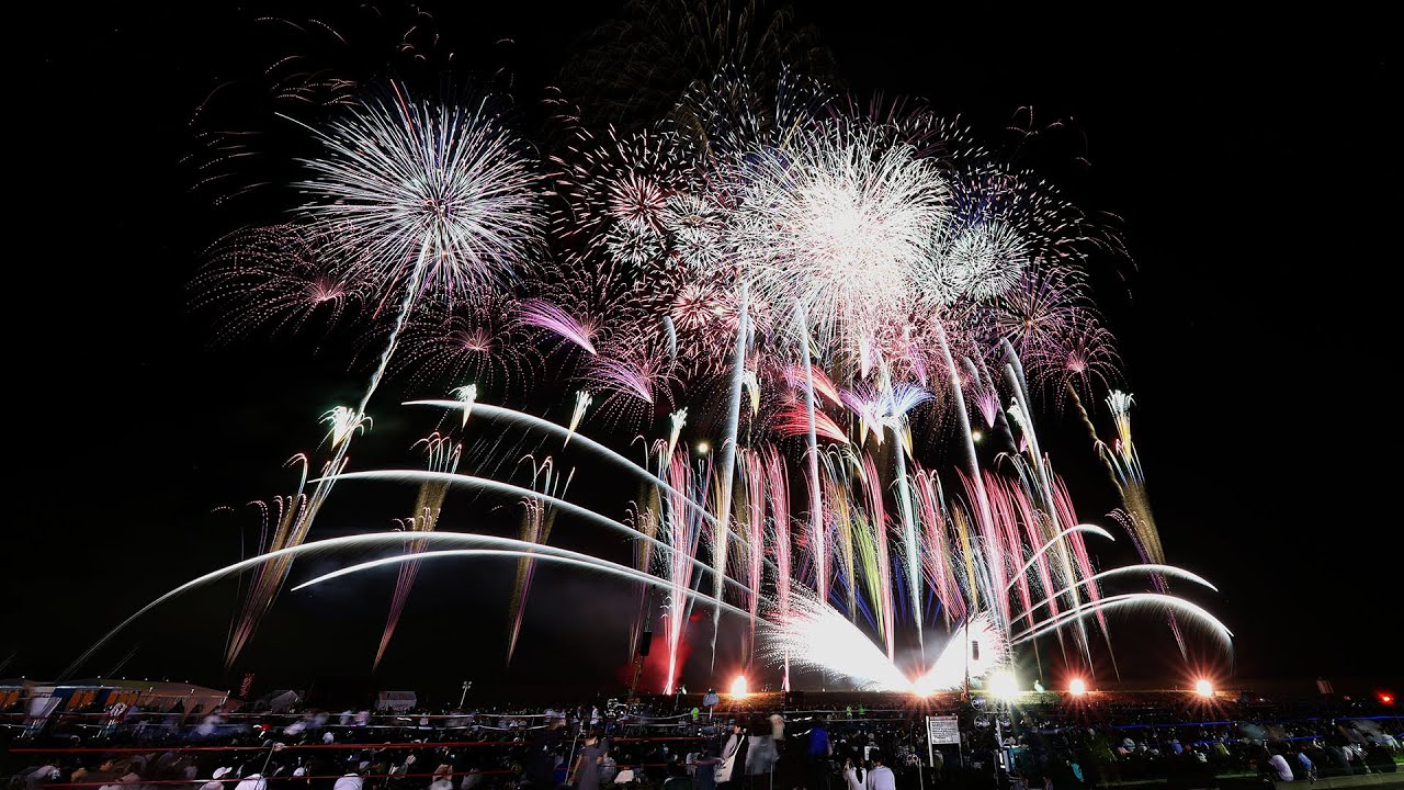 宮城】【4K】東北未来芸術花火2025 カメラマン席 中央 0.3km より撮影