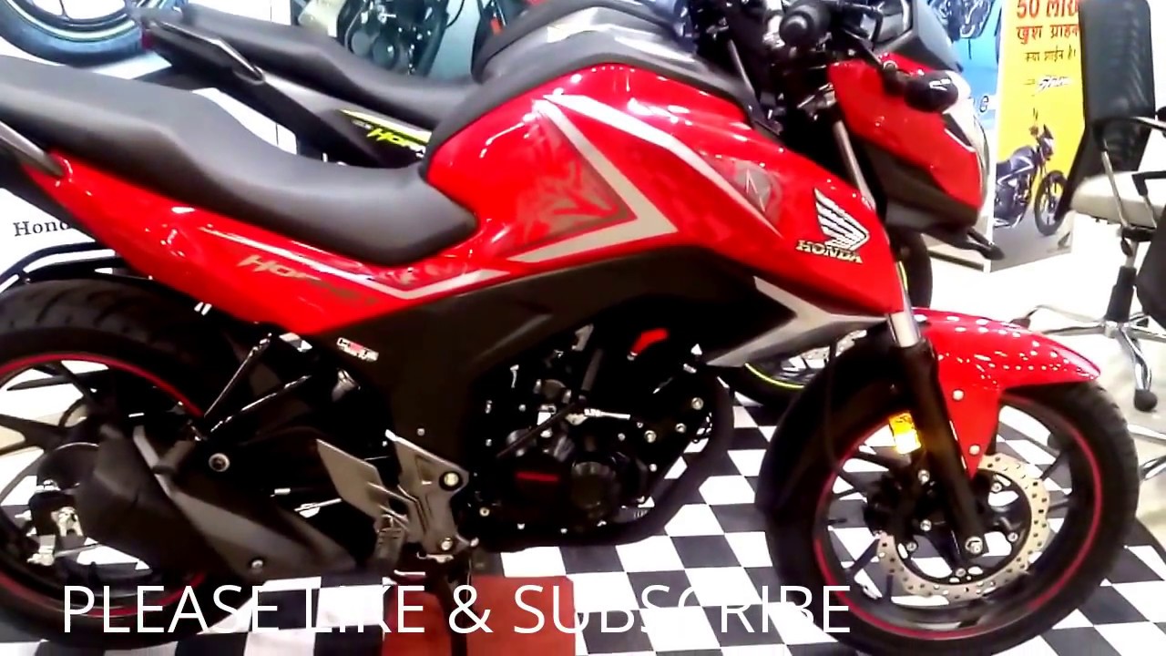 Honda Hornet Red Bike Picture