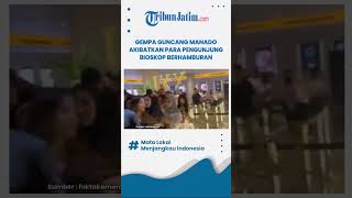 Gempa Guncang Manado Akibatkan Pengunjung Salah Satu Bioskop Berhamburan