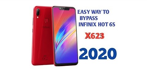 INFINIX HOT 6X (X623) FRP BYPASS (GMAIL ACCOUNT) ANDROID 8.1, WITHOUT PC 2020