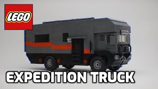 LEGO 4x4 Expedition Camper Truck Custom Moc