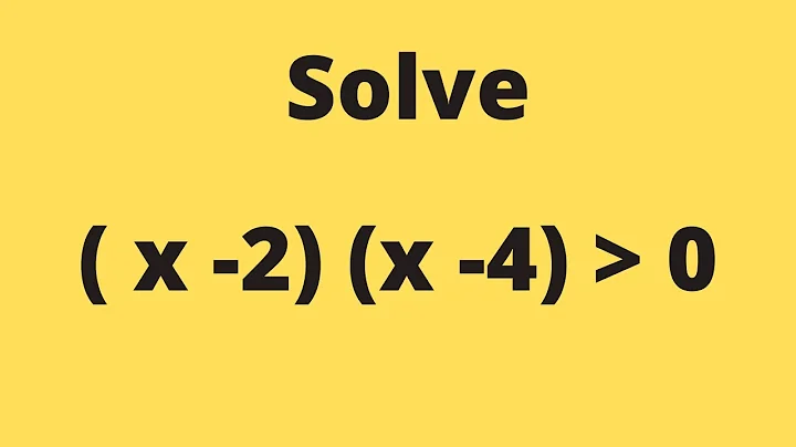 Solving Quadratic Inequalities