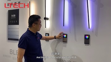 BLE 5.0 Mesh Super Control panel--ltech 2020