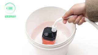 How to Use a Portable Camping Shower | IPX7 Rechargeable Water Pump