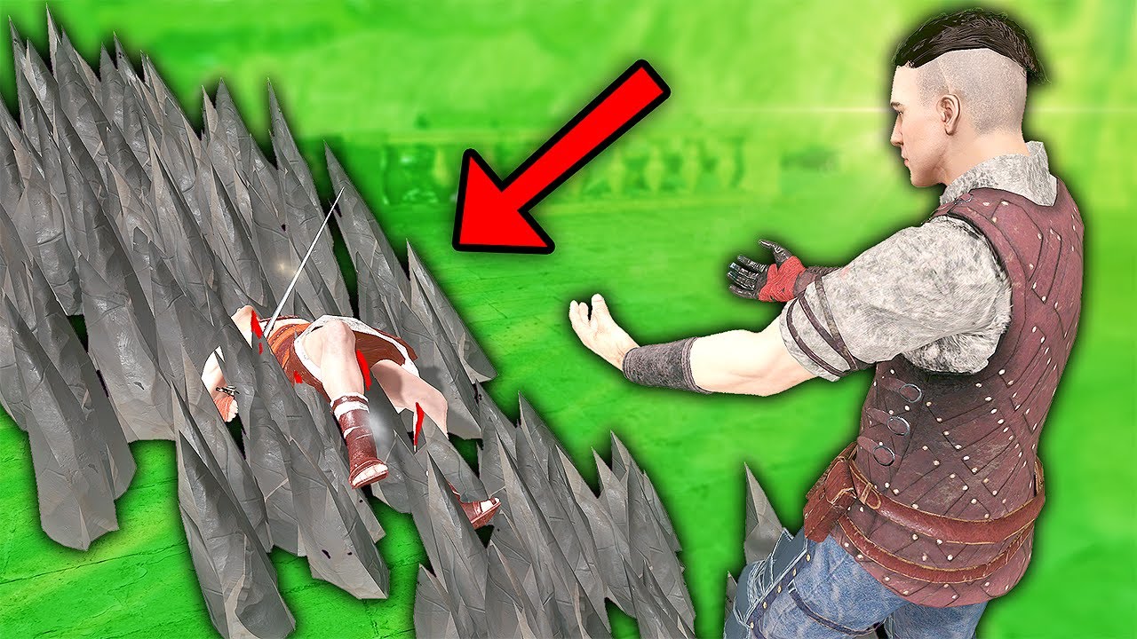 SUMMONING SPIKES USING EARTH BENDING MOD Blade and Sorcery VR Mods