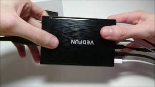 Turbocube Vedfun 6 Port Usb Charger Review Quick Charge 3.0 Iphone 7, Galaxy S7, Xperia Xz, Etc