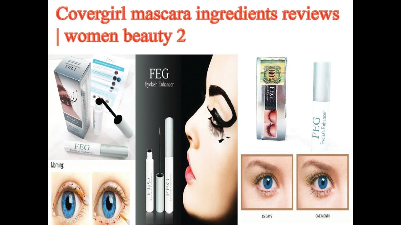 Covergirl mascara ingredients reviews ll women beauty2 YouTube
