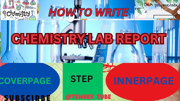 how to write chemistry laboratory report/ethio science tech #chemistryclass10 #cellbiology