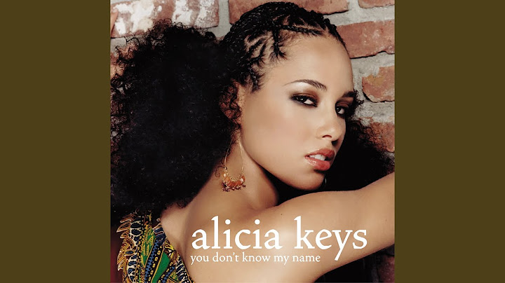 You Don't Know My Name Radio Edit version - Radio Edit performance video thumbnail