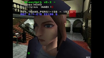 PS1 Development: Resident Evil engine: Jill ghosting main hall