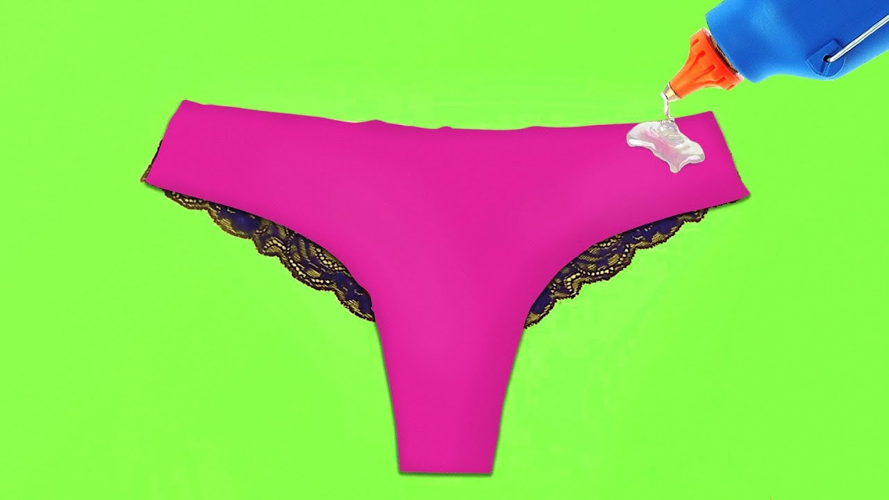 20 AMAZING UNDERWEAR HACKS AND CRAFTS