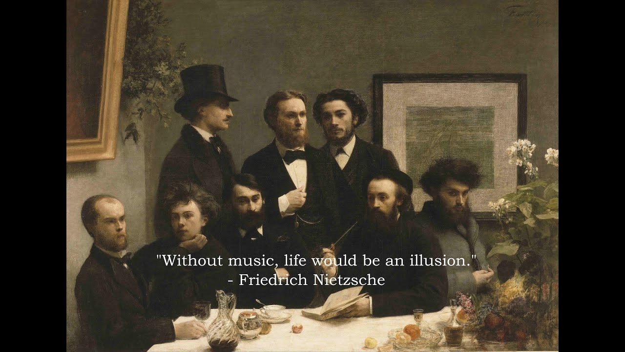 ⁣Playlist of the creative elite of the 19th century.