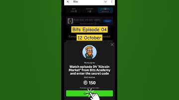 Bits Secret Code Episode 04 "Altcoin Market"| Secret Code Bits Academy Episode 04 | Bits Secret Code