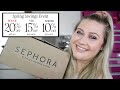 SEPHORA SPRING VIB SALE HAUL 2020