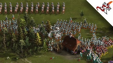 Cossacks 3 - 3v3 THREE SIDES ATTACKS | Multiplayer Gameplay