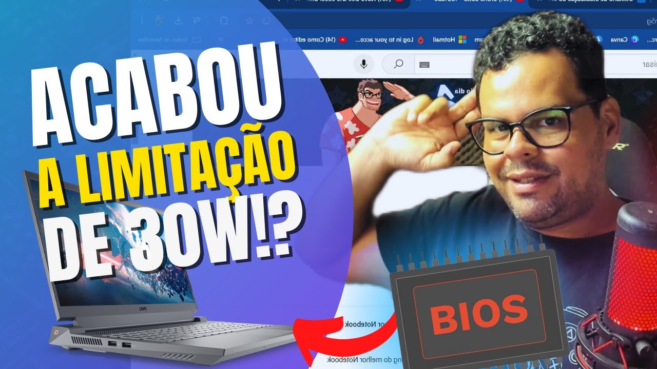 Nova atualização para o Notebook G15 5530 da Dell com bios de GPU