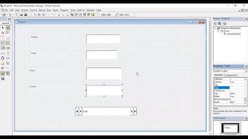 How to Connect Microsoft Access Database with Visual Basic 6.0.