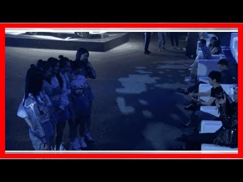师徒又相逢！张杰为火箭少女拍合影笑容灿烂