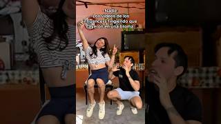 Los videos de los influencers fingiendo que cayeron en una broma.