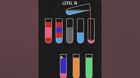 Water Sort Puzzle level 16 | Gameplay Mobile Games