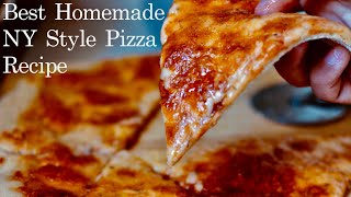Best Homemade New York Style Pizza Recipe | Thin Crust Pizza | New York Style Pizza screenshot 3