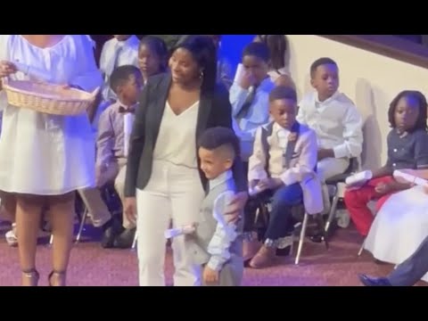 My Grandson Graduating From Kindergarten