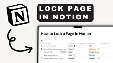 How to Lock a Page With Password in Notion | Notion Tutorial (2025)