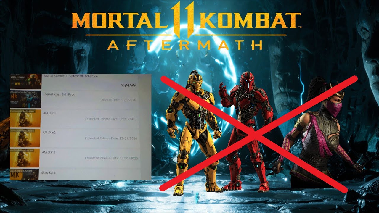 Mortal Kombat 11 - No New DLC Content Until 2021! - YouTube