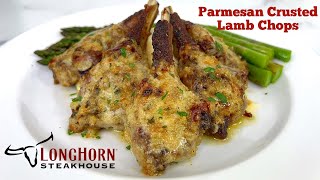 HOW TO MAKE THE VIRAL LONGHORN PARMESAN CRUSTED LAMB CHOPS!