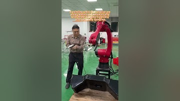 Spray robot#spray #spraypaint #robot #industrialrobot #sixaxisrobot #automated #robotarm #machine