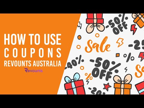 How To Use Coupons ✂️ Revounts Australia