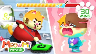 Show Da Família Gato - Papai, Eu Quero Ir Ao Banheiro Músiacas Infantis Em Português