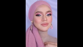 Pink cutcrease Makeup tutorial | MUA Bellaz