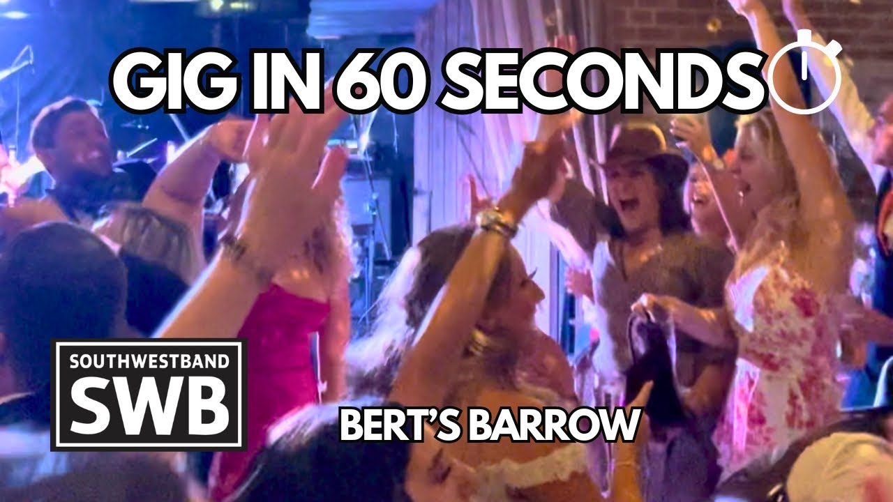 Wedding Band in North Yorkshire | South West Band - live UK function band @ Bert’s Barrow, Yorkshire